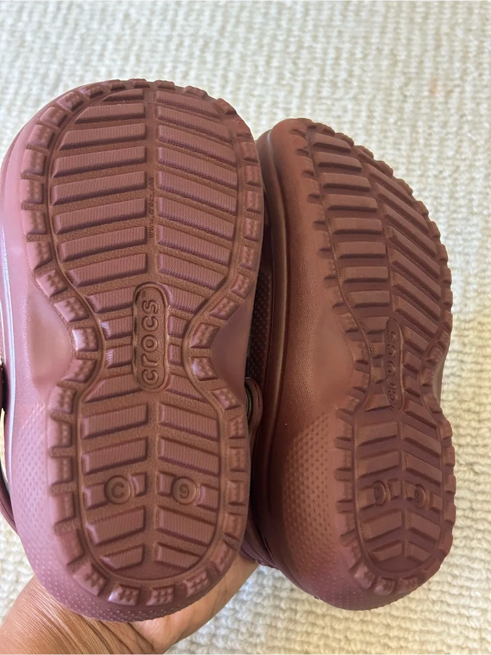 CROCS adorable brown